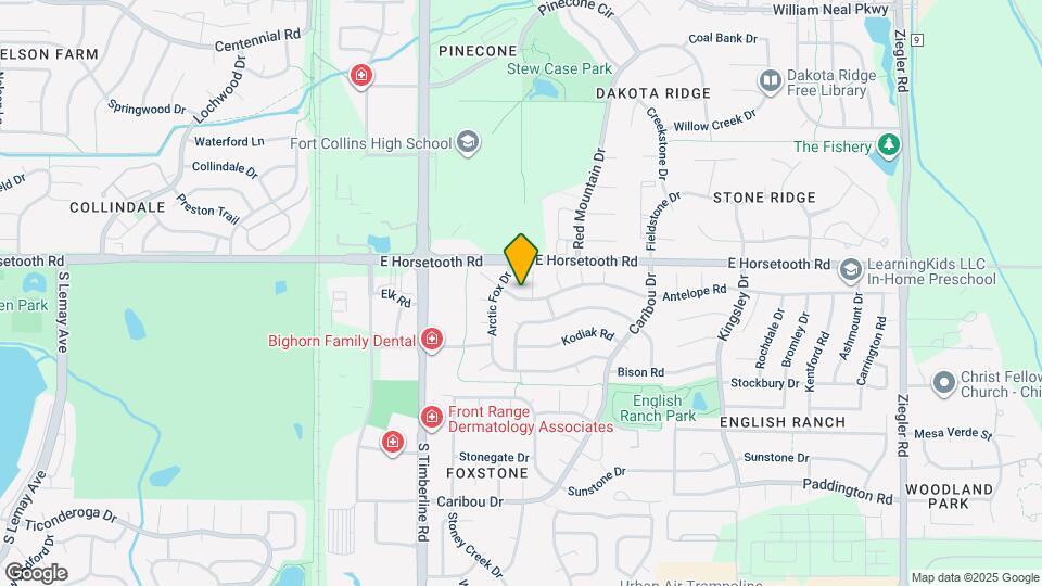 2312 Antelope Rd Map and Location Details