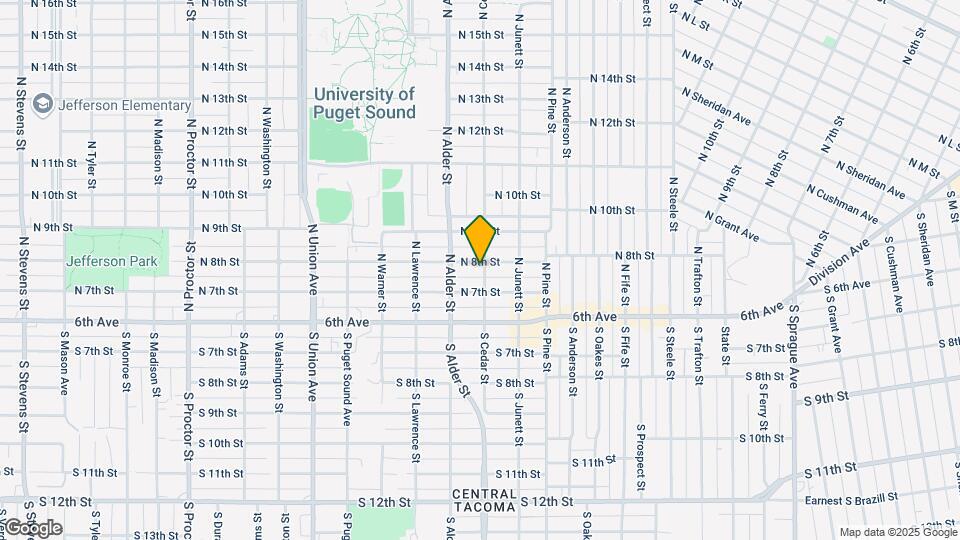 3104 N 8th St Map and Location Details