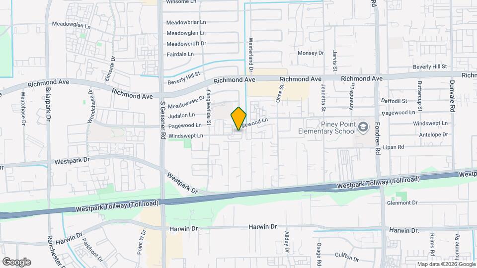 9531 Pagewood Ln Map and Location Details