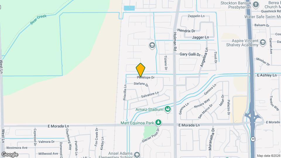 3176 Penelope Dr Map and Location Details