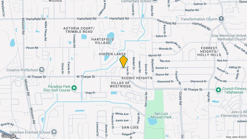 1819 Meriadoc Rd Map and Location Details