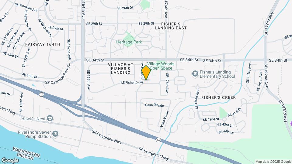 17208 SE Fisher Dr Map and Location Details