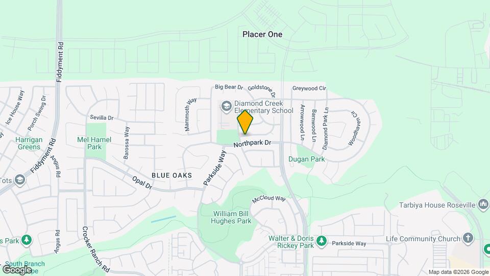 3297 Rock Creek Way Map and Location Details