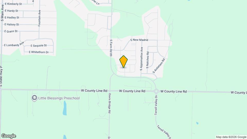 1670 E Charlton St Map and Location Details