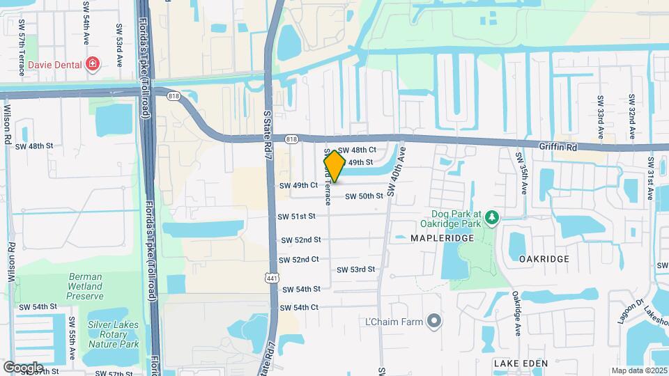 4328 SW 49th Ct Map and Location Details