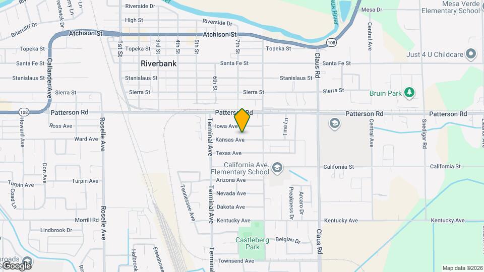 3711 Kansas Ave Mapa y Detalles de la Ubicación