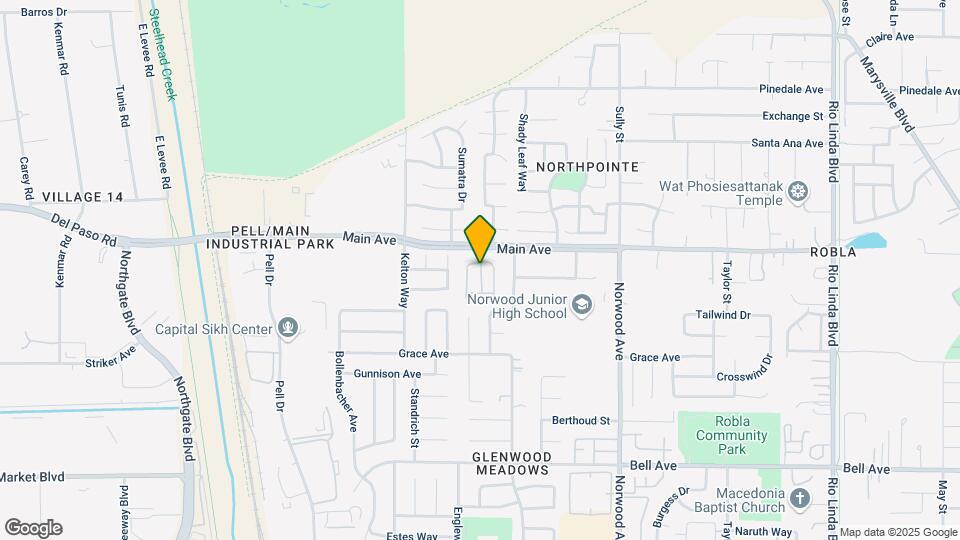 Almondwood Mobile Home Park Map and Location Details