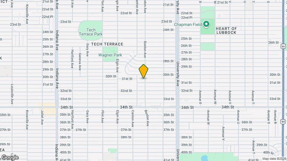 2702 31st St Map and Location Details