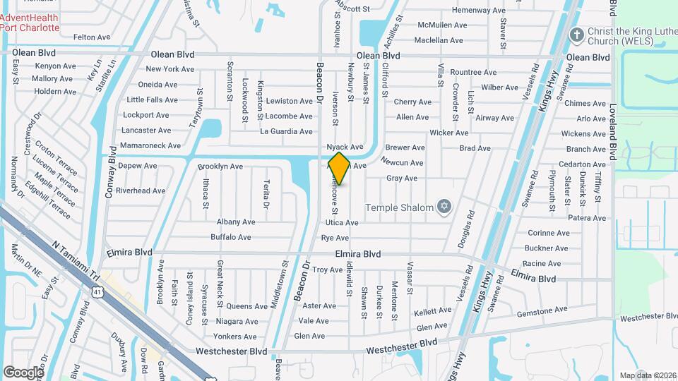 3280 Glencove St Map and Location Details