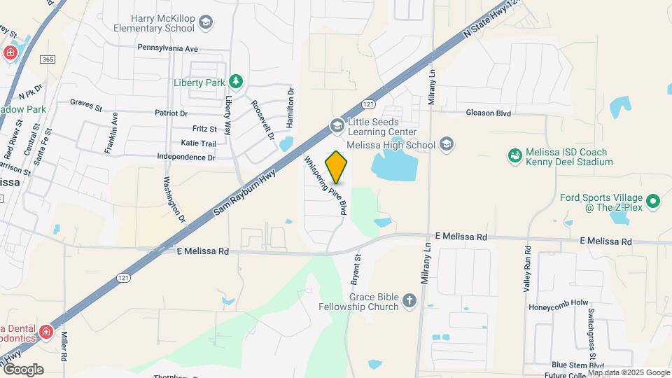 3024 Whispering Pine Blvd Map and Location Details