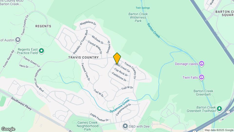 4713 Trail Crest Cir Map and Location Details