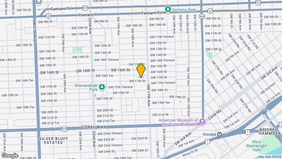 1745 SW 17th St Map and Location Details
