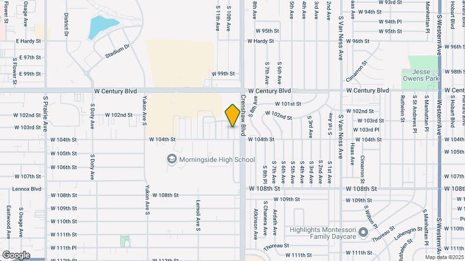 10230 S 10th Ave Map and Location Details