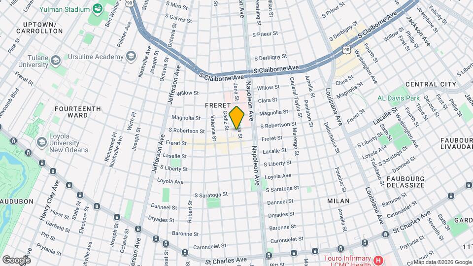 2530 Jena St, Unit 2530 Jena Street Apt. B Mapa y Detalles de la Ubicación