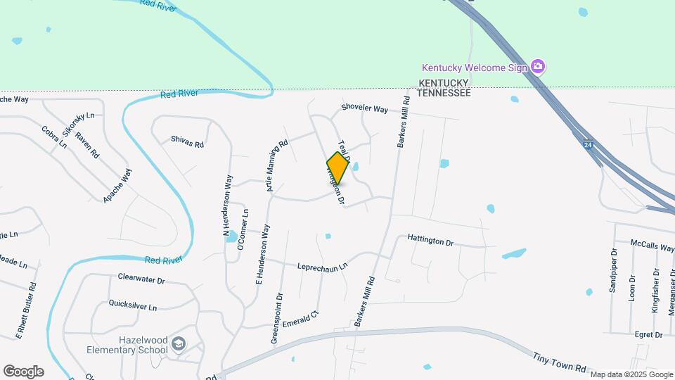 1709 Artie Manning Rd Map and Location Details