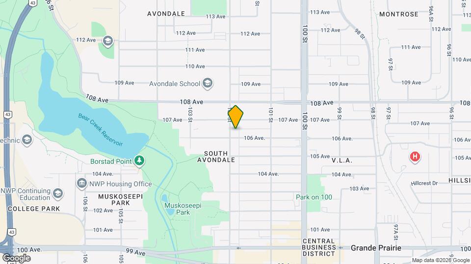 10605 D-106102 102 St Map and Location Details