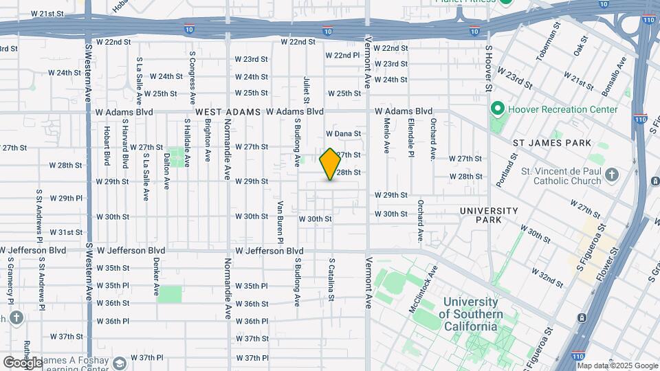 1477 W 29th St Map and Location Details