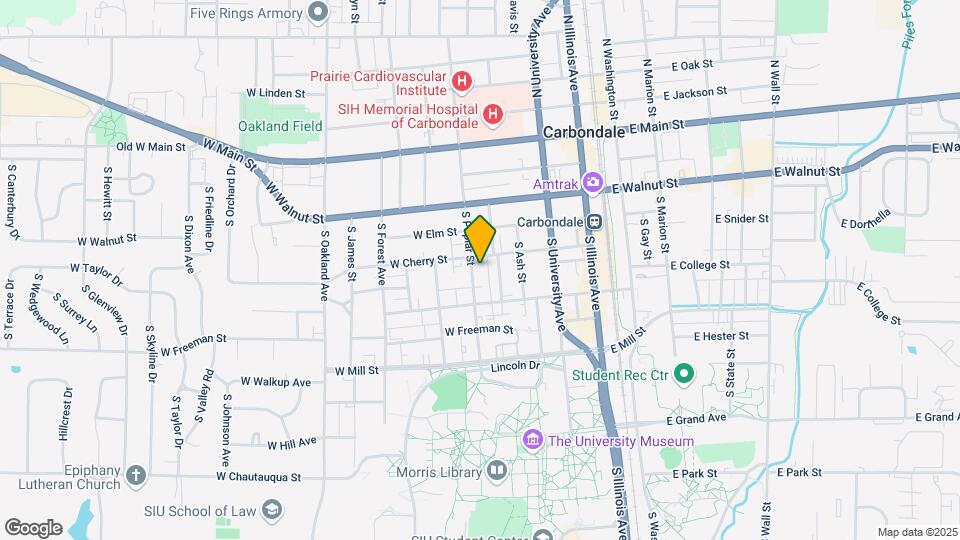 505 S Poplar St Map and Location Details