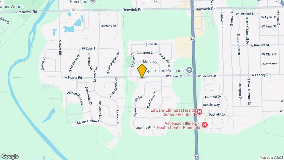 16316 Spring Creek Ln Map and Location Details