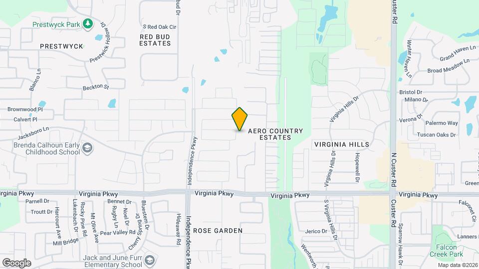 616 Crowell Dr Mapa y Detalles de la Ubicación