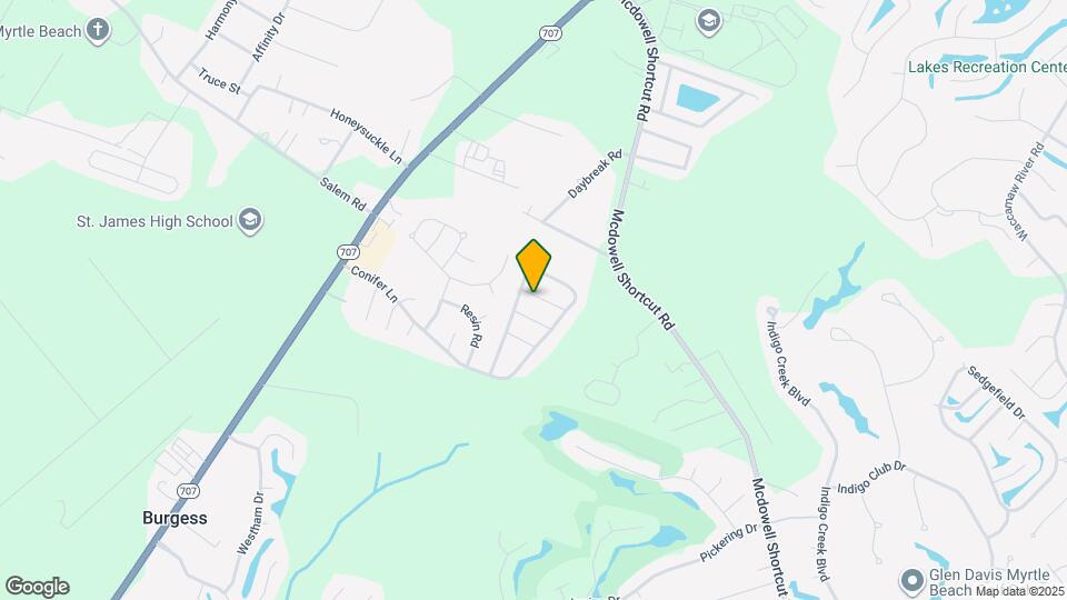 5021 Blue Spruce Ln Map and Location Details