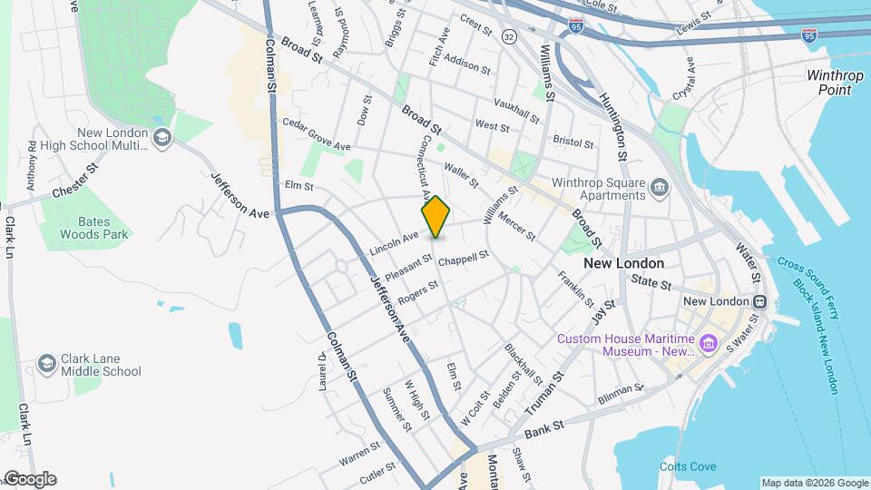 159 Connecticut Ave Map and Location Details