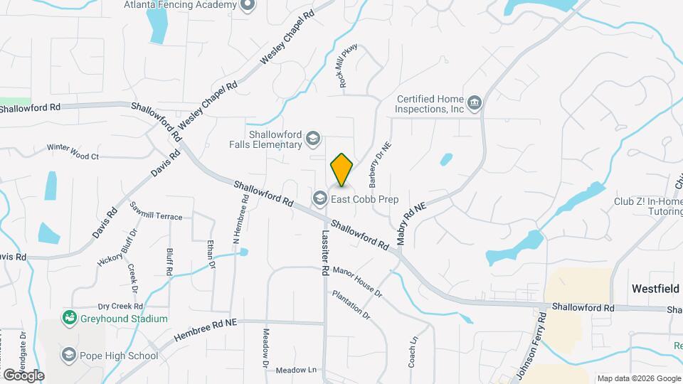 3985 Shallowford Green Ct Map and Location Details