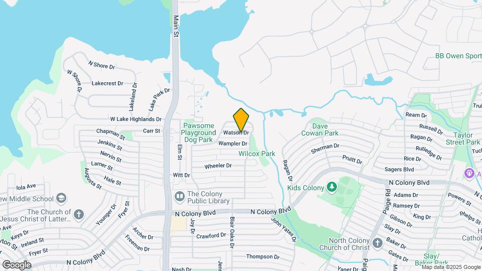4933 Watson Dr Map and Location Details