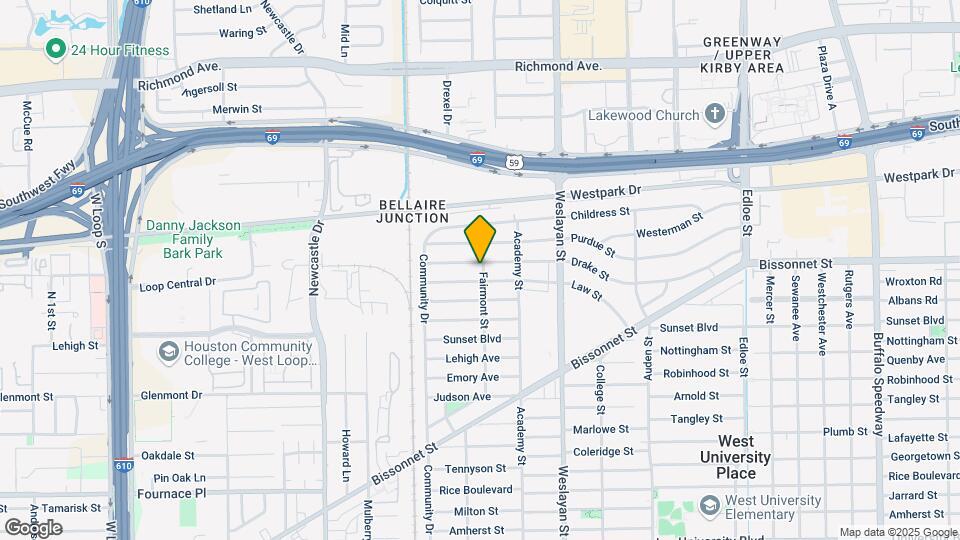 5108 Fairmont St Map and Location Details