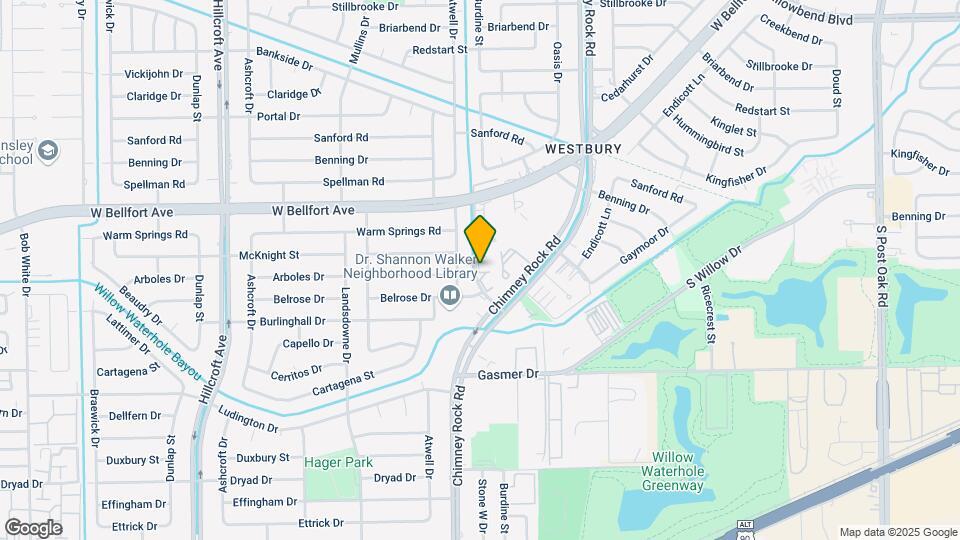 11525 Burdine St Map and Location Details
