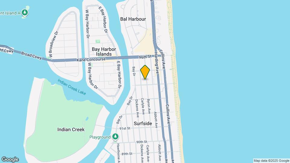 9416 Byron Ave Map and Location Details