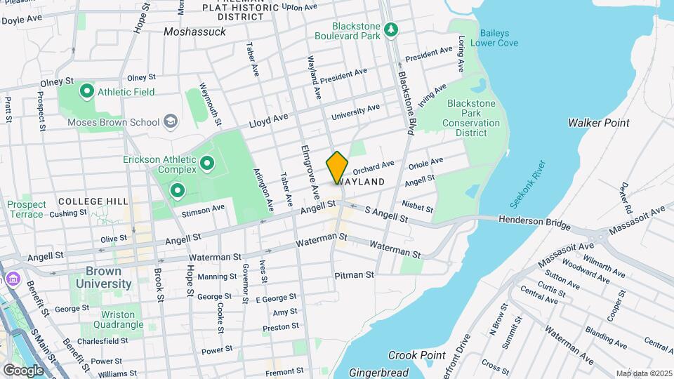 234 Wayland Ave-Unit -7 Map and Location Details
