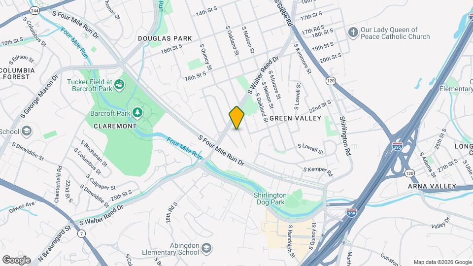 2108 S Quincy St Mapa y Detalles de la Ubicación