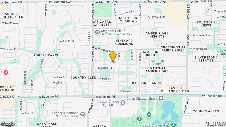 7010 S 41st Dr Map and Location Details