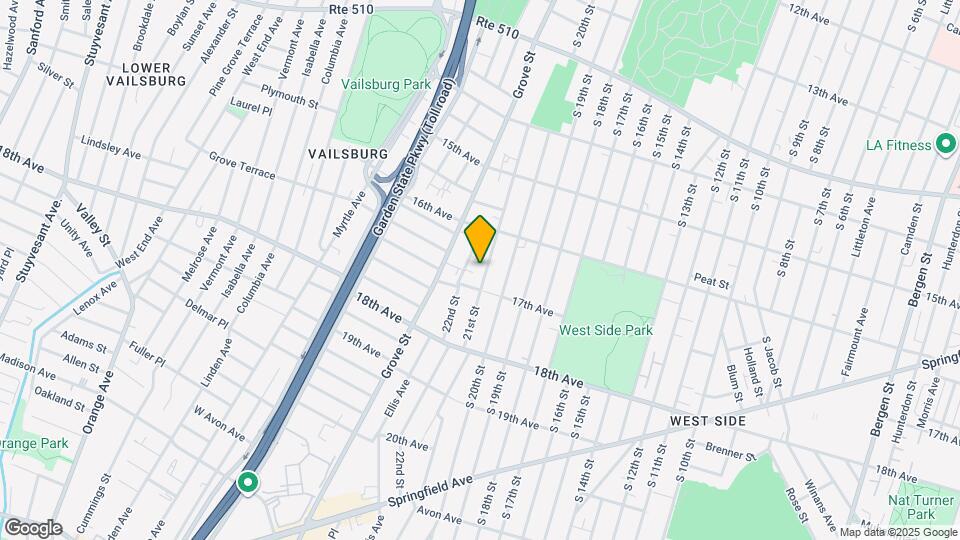 209 21st St, Unit 2 Map and Location Details