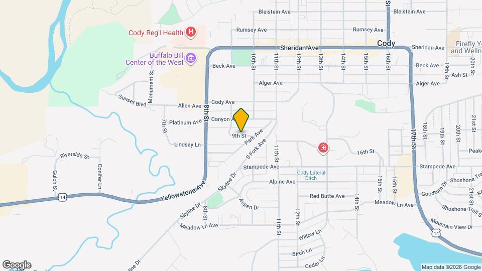 913 Simpson Ave Map and Location Details