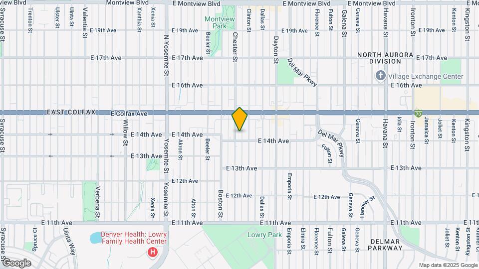 1420 Chester St Map and Location Details