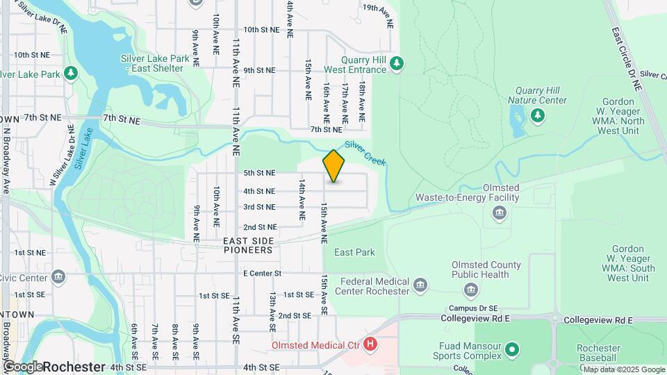 1513 4th St NE Map and Location Details