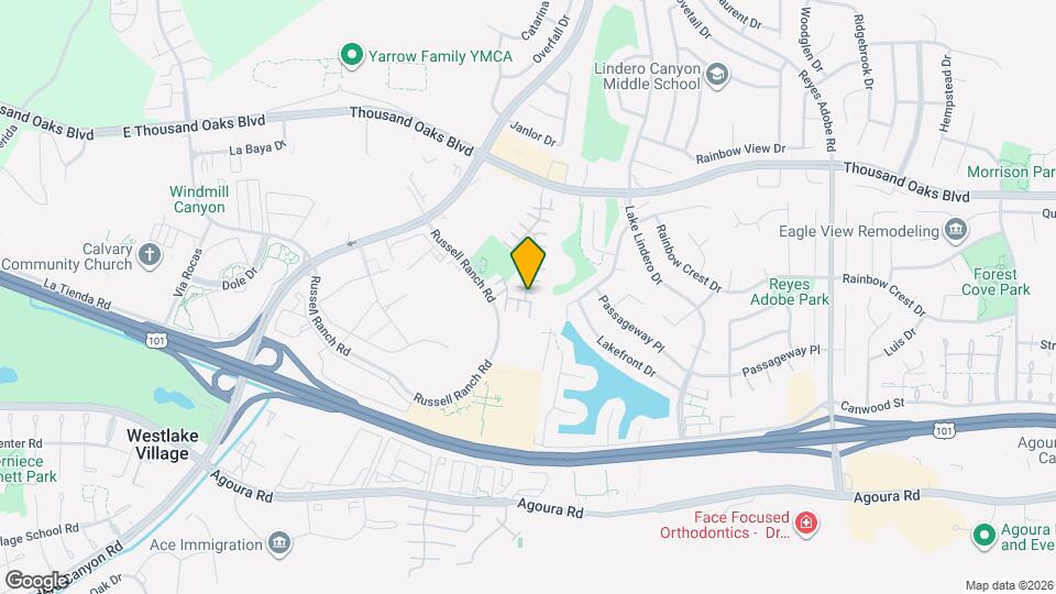 5502 Salerno Dr Map and Location Details