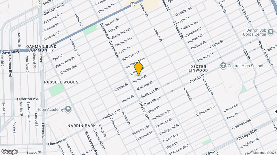 3320 Richton St Mapa y Detalles de la Ubicación