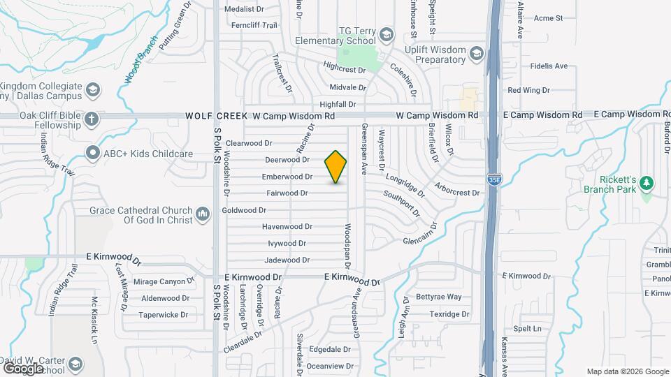719 Fairwood Dr Map and Location Details