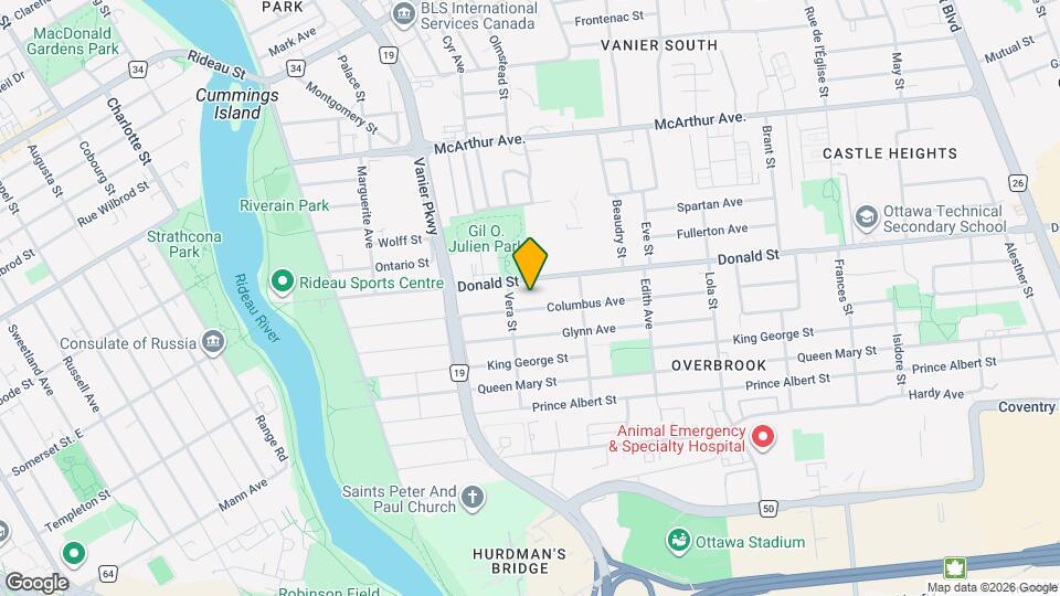 181 Columbus Ave Map and Location Details