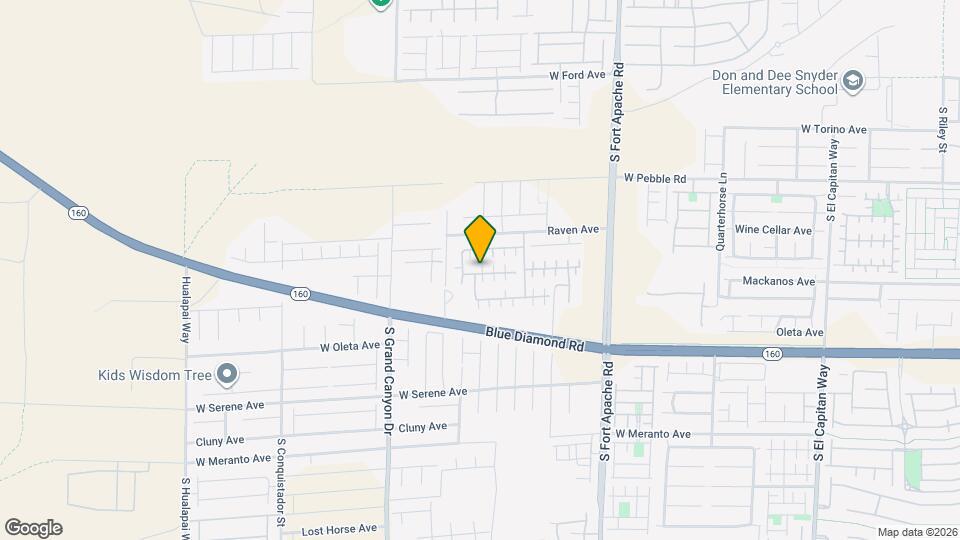 9642 Volk Ave Map and Location Details