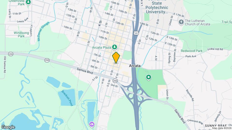 634 G St Mapa y Detalles de la Ubicación