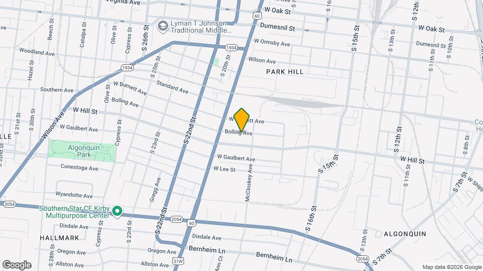 1774 Bolling Ave Map and Location Details