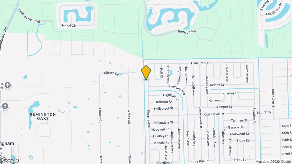 6135 Higgins Ave Map and Location Details