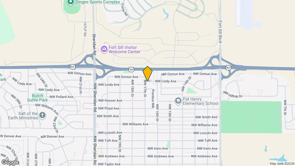 2803 NW 17th St Map and Location Details