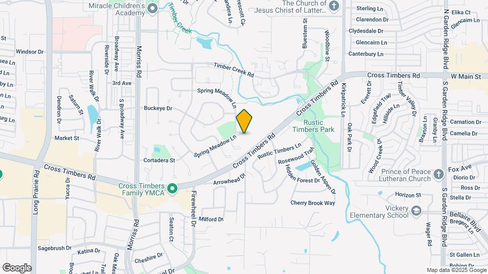 3910 Spring Meadow Ln Map and Location Details