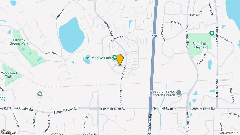 14009 52nd Ave N Map and Location Details