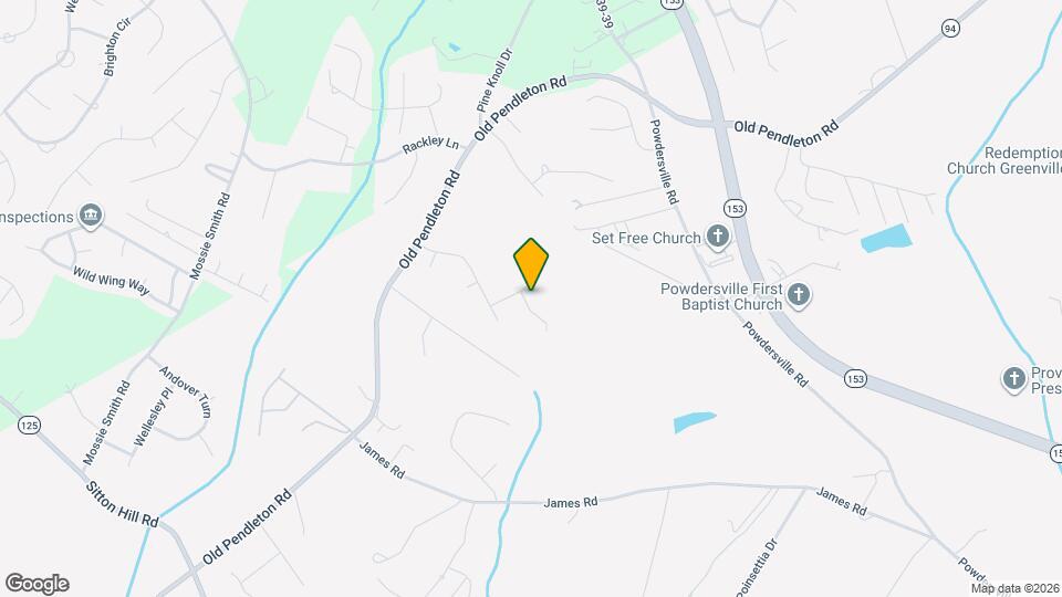 406 Oak Ridge Pl Map and Location Details